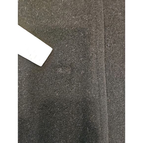 Michael Kors Wool Blend Pea Coat Jacket Black SZ 6 - Picture 6 of 7
